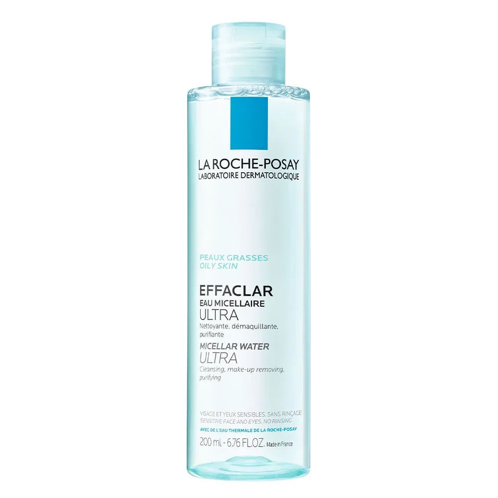 La Roche-Posay Effaclar Kit - Hidratante Facial + Gel de Limpeza + Solução Micelar Kit