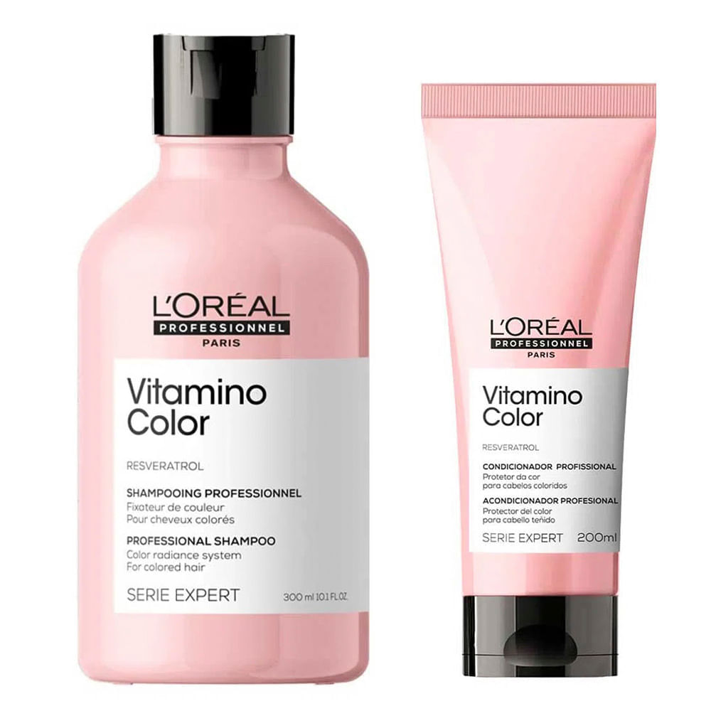 L’oréal Profissionnel Vitamino Color Kit - Shampoo + Condicionador Kit