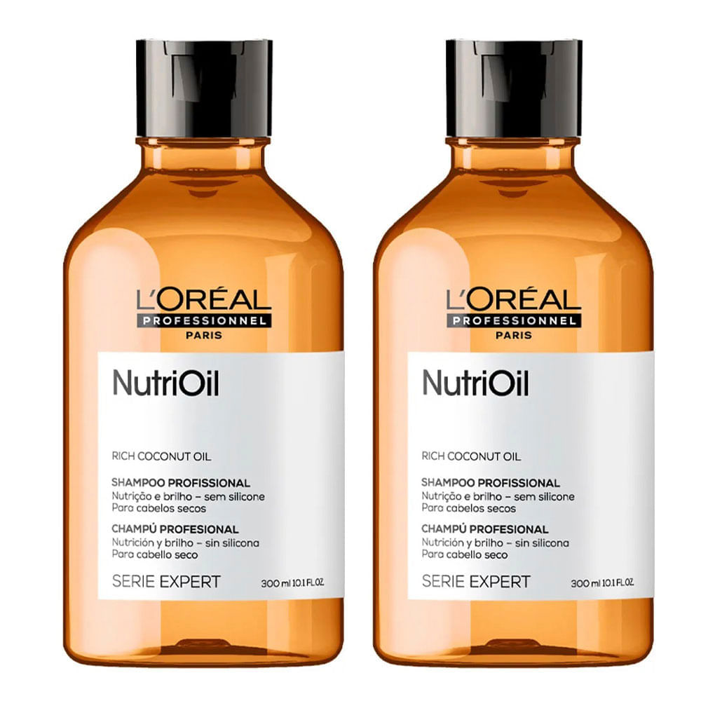 Kit L’oréal Professionnel Nutrioil Com 2 Shampoos Kit