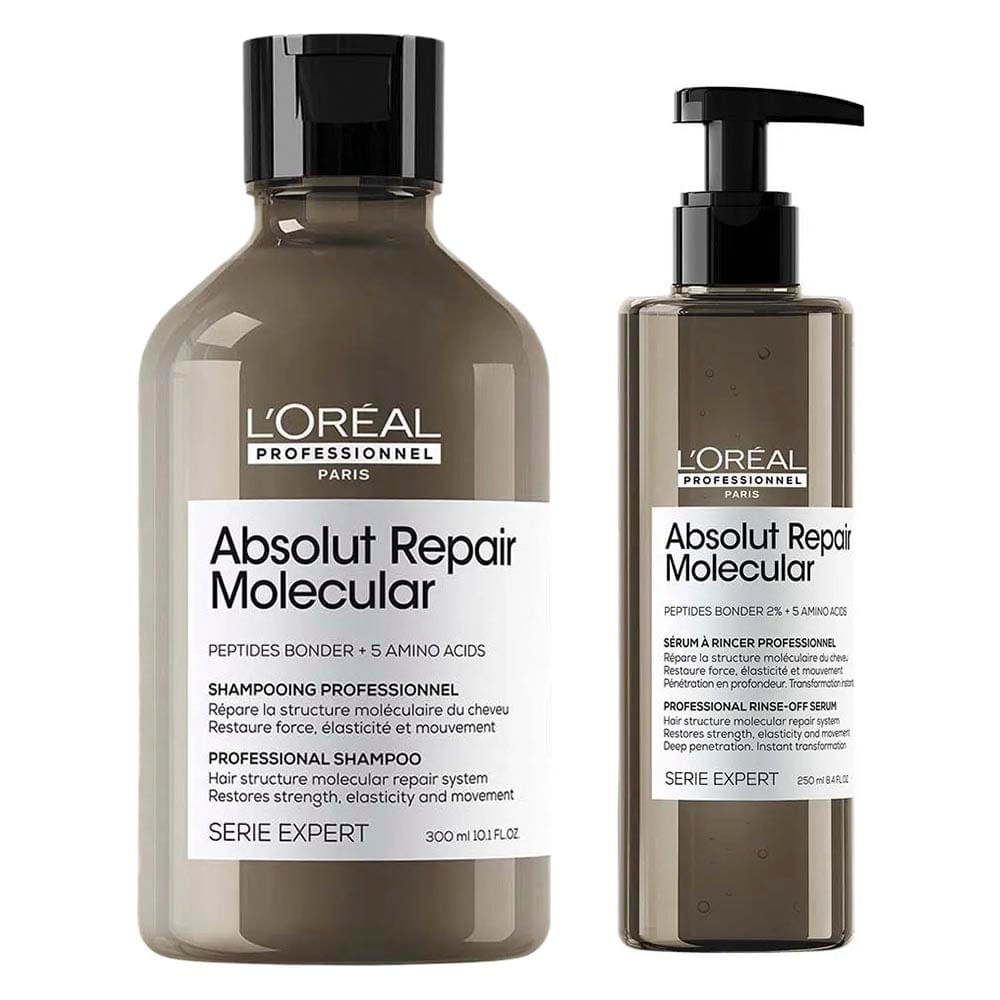 L'Oreal Professionnel Absolut Repair Molecular Kit – Shampoo + Sérum Kit