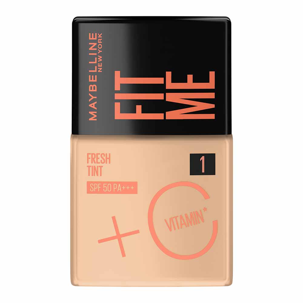 Base Líquida Maybelline Ny Fit Me Fresh Tint Fps50 Cor 01