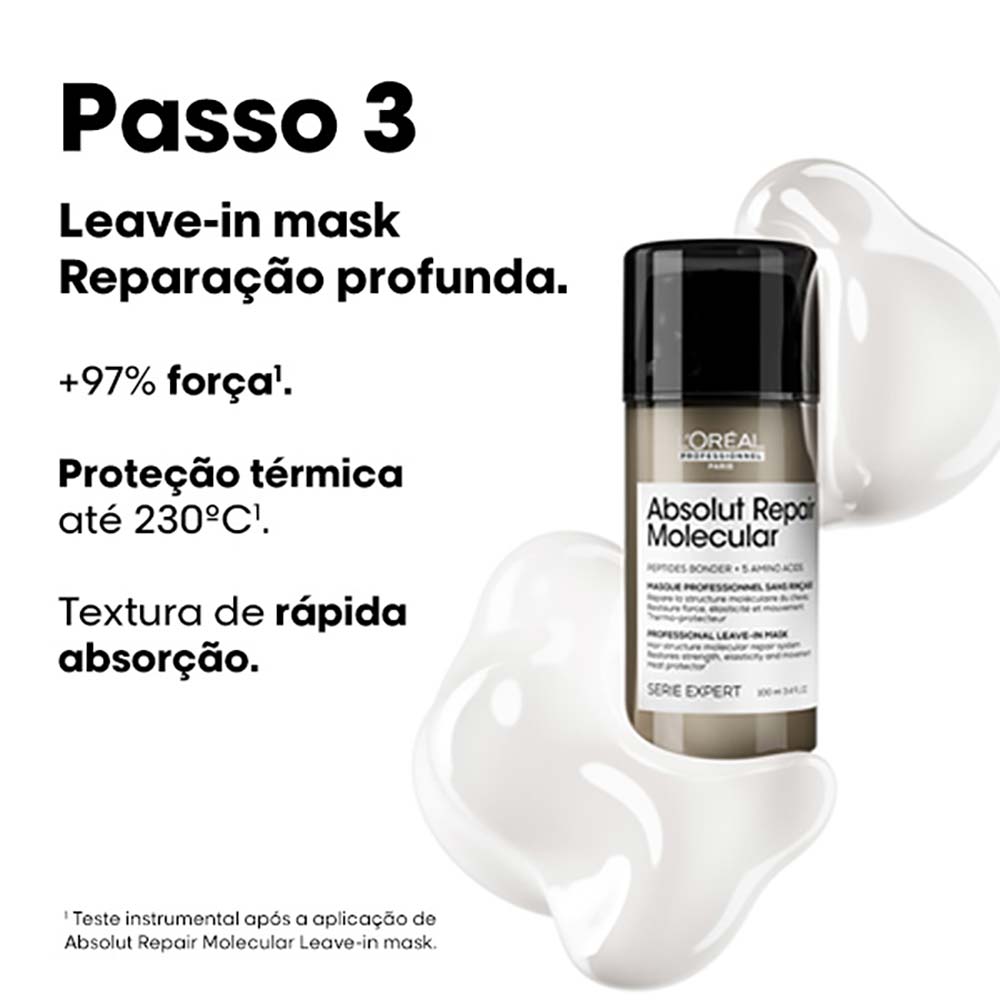 L'Oreal Professionnel Absolut Repair Molecular Kit – Shampoo + Sérum Kit