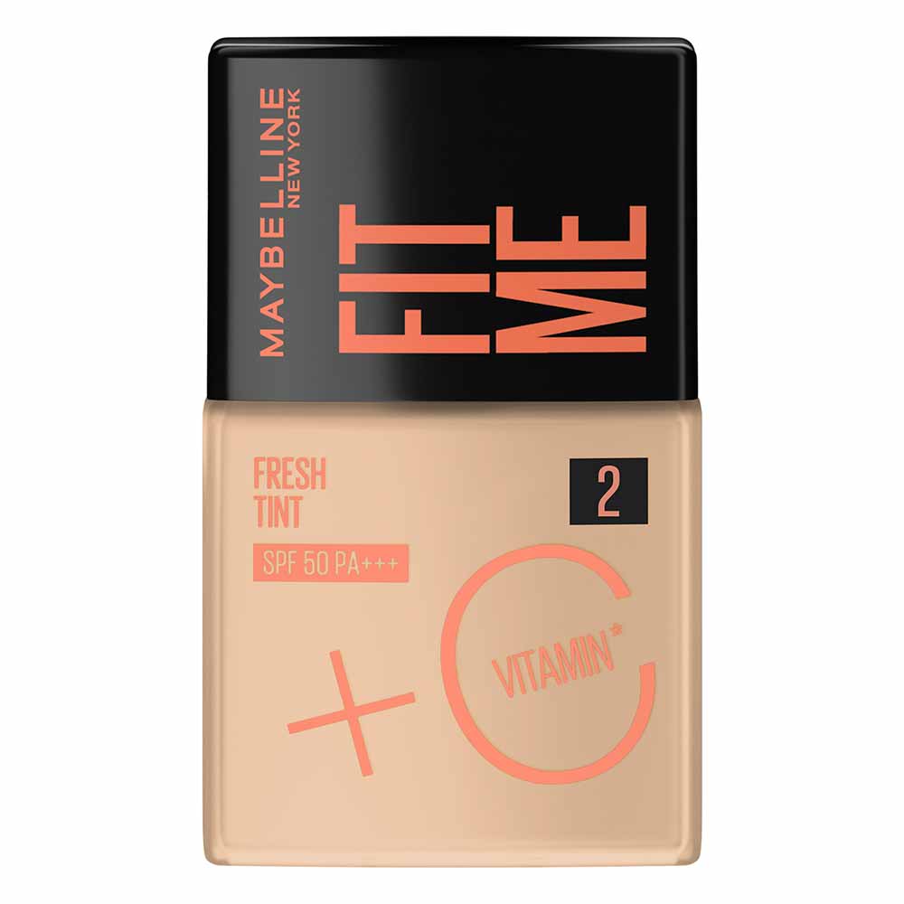 Base Líquida Maybelline Ny Fit Me Fresh Tint Fps50 Cor 02