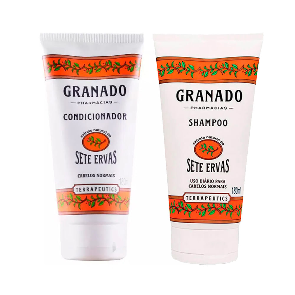 Granado Terrapeutics Sete Ervas Kit - Shampoo + Condicionador Kit