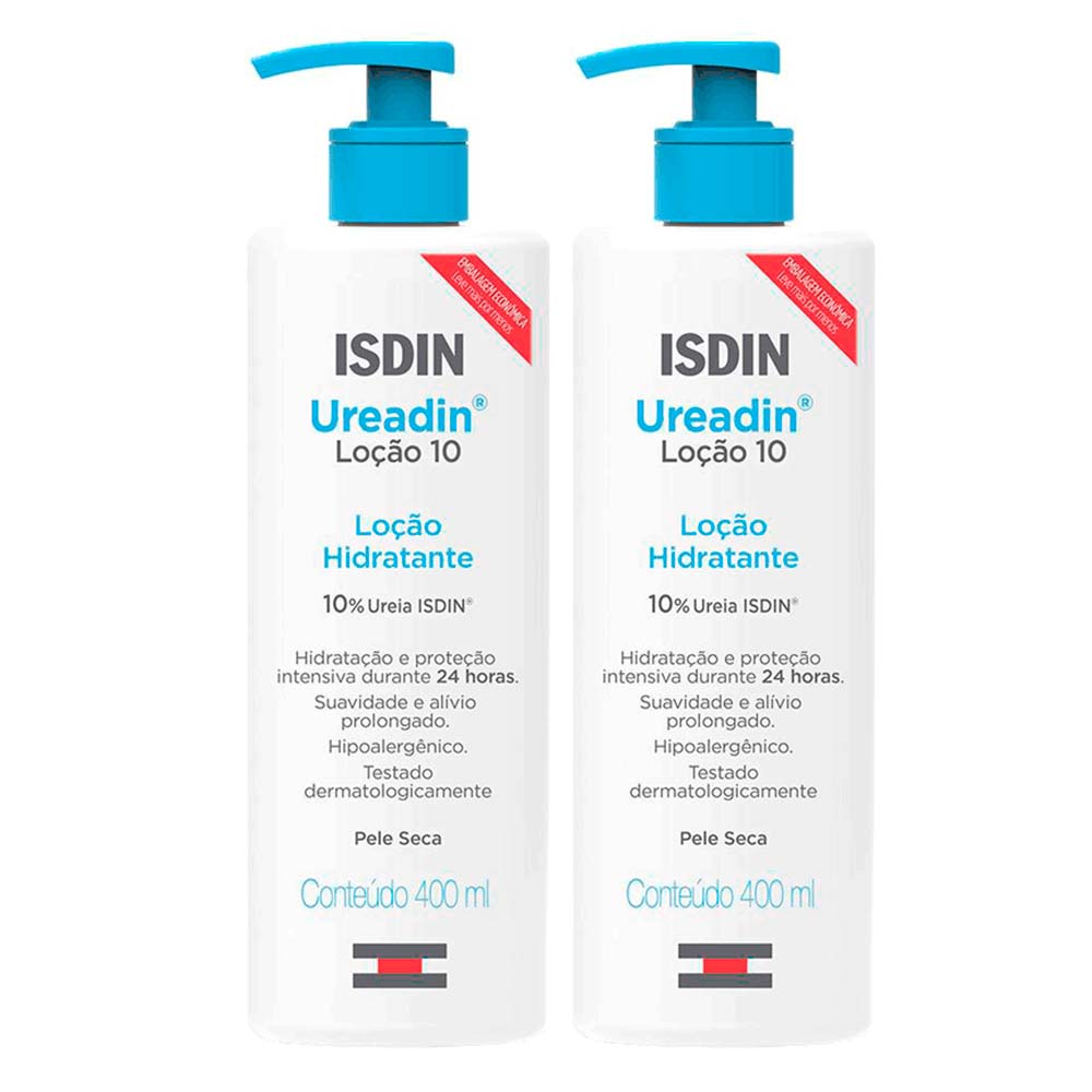Isdin Ureadin 10 Kit com 2 Unidades – Loção Hidratante Corporal – 400ml Kit