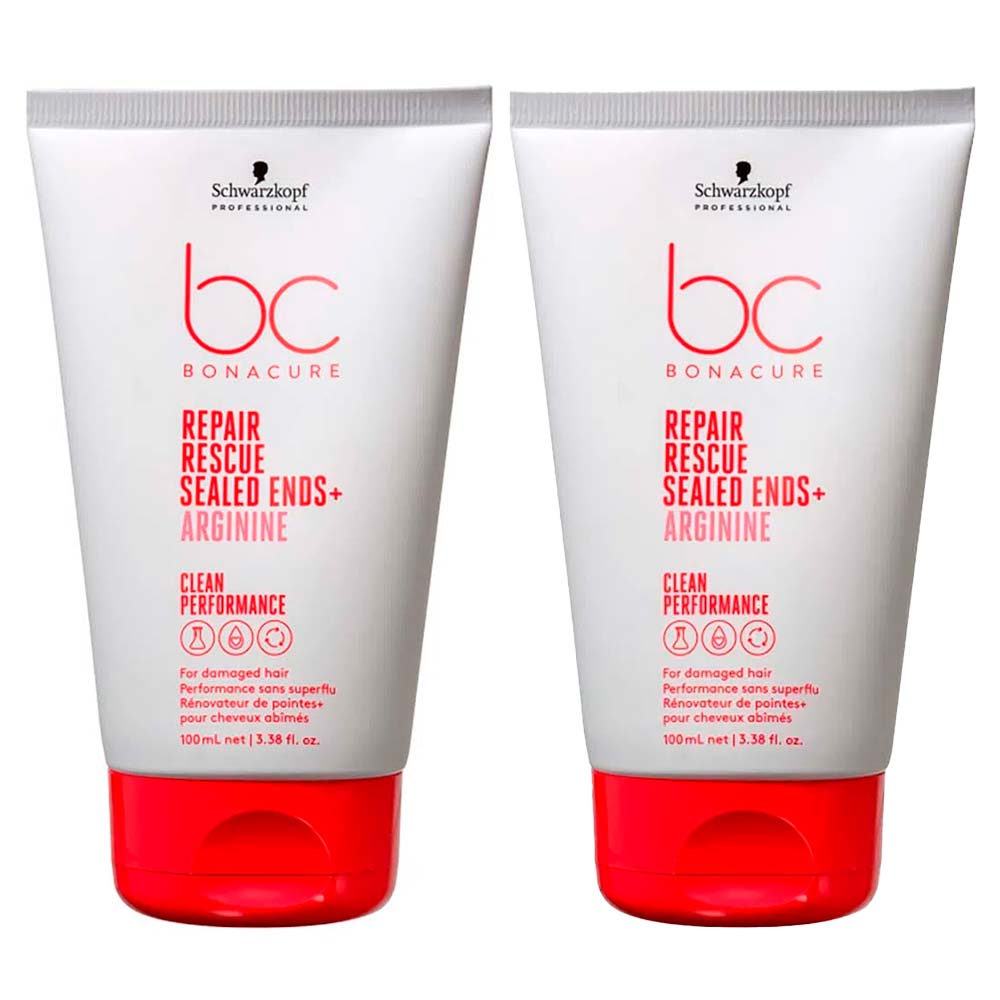 Schwarzkopf Bc Clean Performance Repair Rescue Kit - 2 Reparadores De Pontas Kit