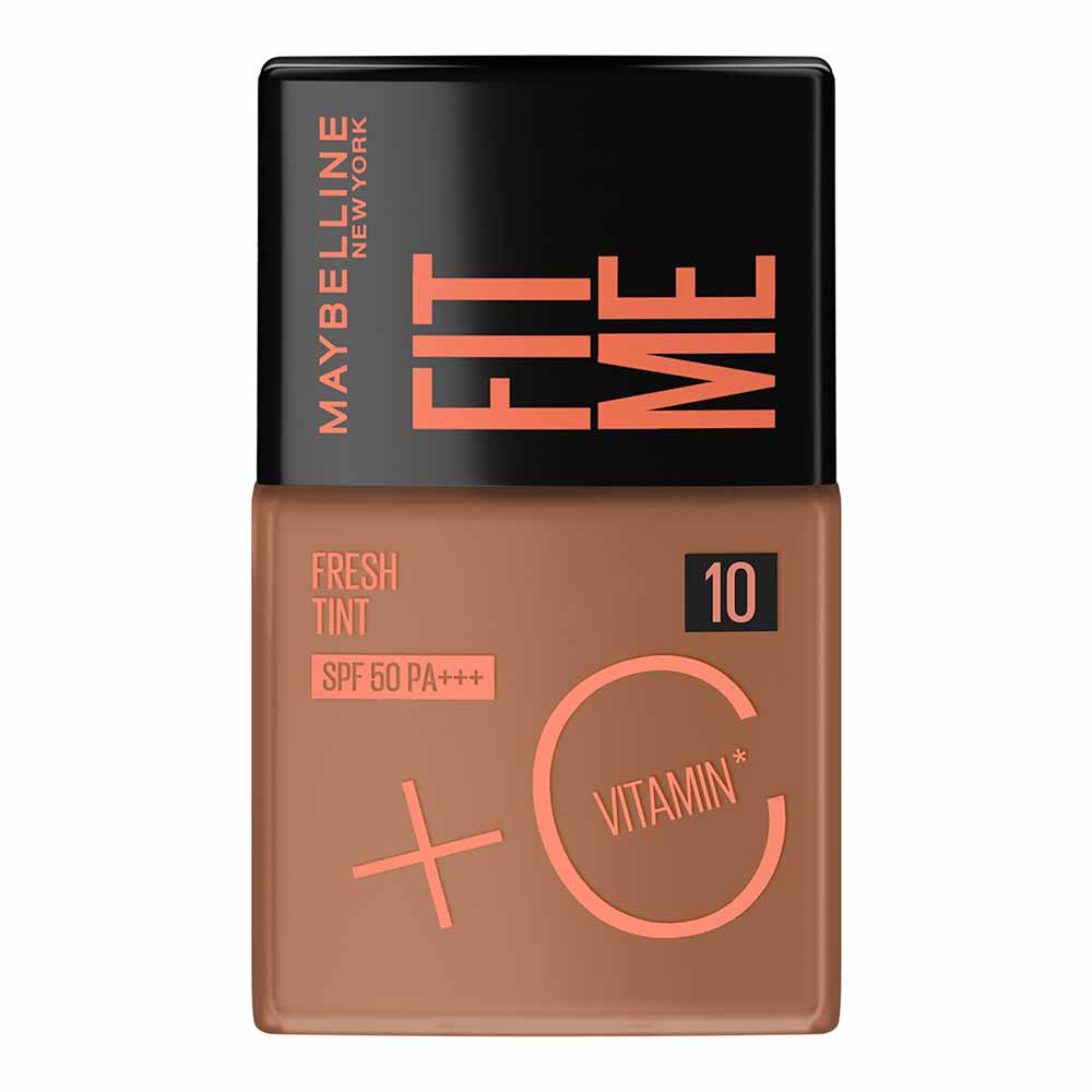 Base Líquida Maybelline NY Fit Me Fresh Tint FPS50 COR 10