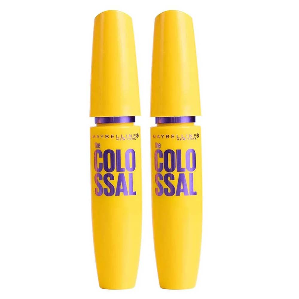 Maybelline Kit Com 2 Máscara De Cílios The Colossal Volum' Express Lavável Kit