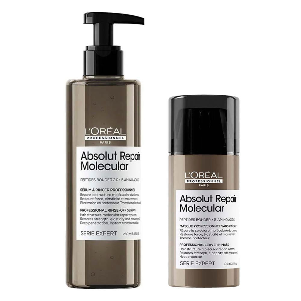 L'Oreal Professionnel Absolut Repair Molecular Kit – Leave-in + Sérum Kit