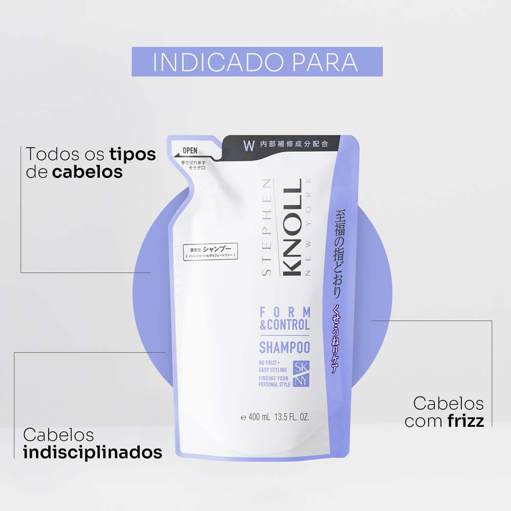 Stephen Knoll Color e Control Shampoo Refil 400ml