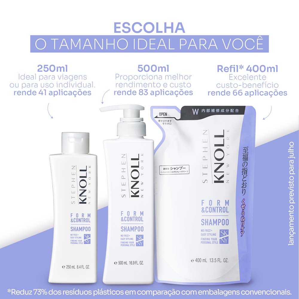 Stephen Knoll Color e Control Shampoo Refil 400ml