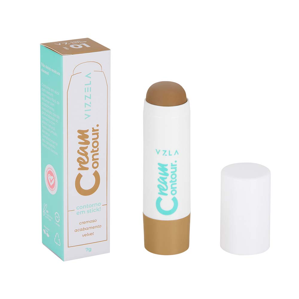 Contorno Facial Vizella Stick Cream Contour 01