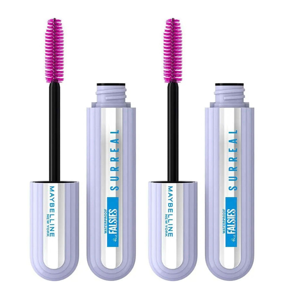 Maybelline NY - The Falsies Surreal Máscara de Cílios À Prova D'Água Kit com 2 unidades Kit