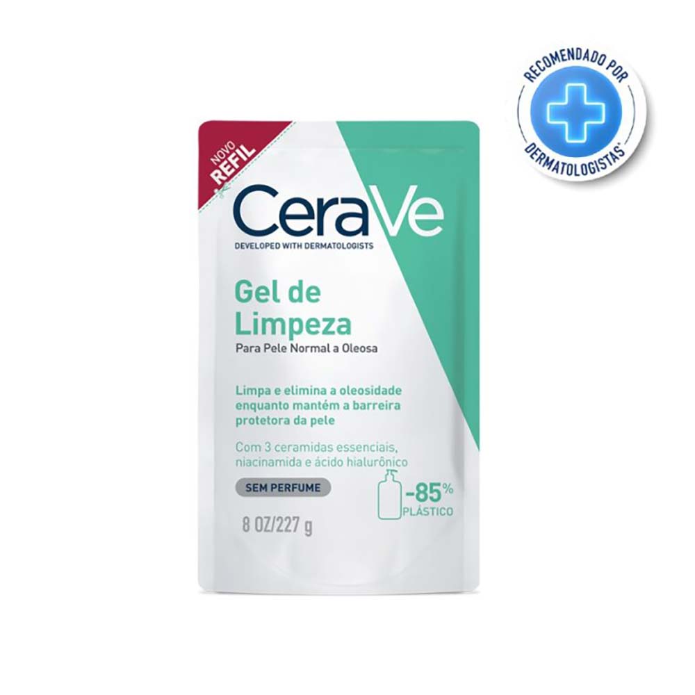 Gel de Limpeza Facial Refil Cerave 227g
