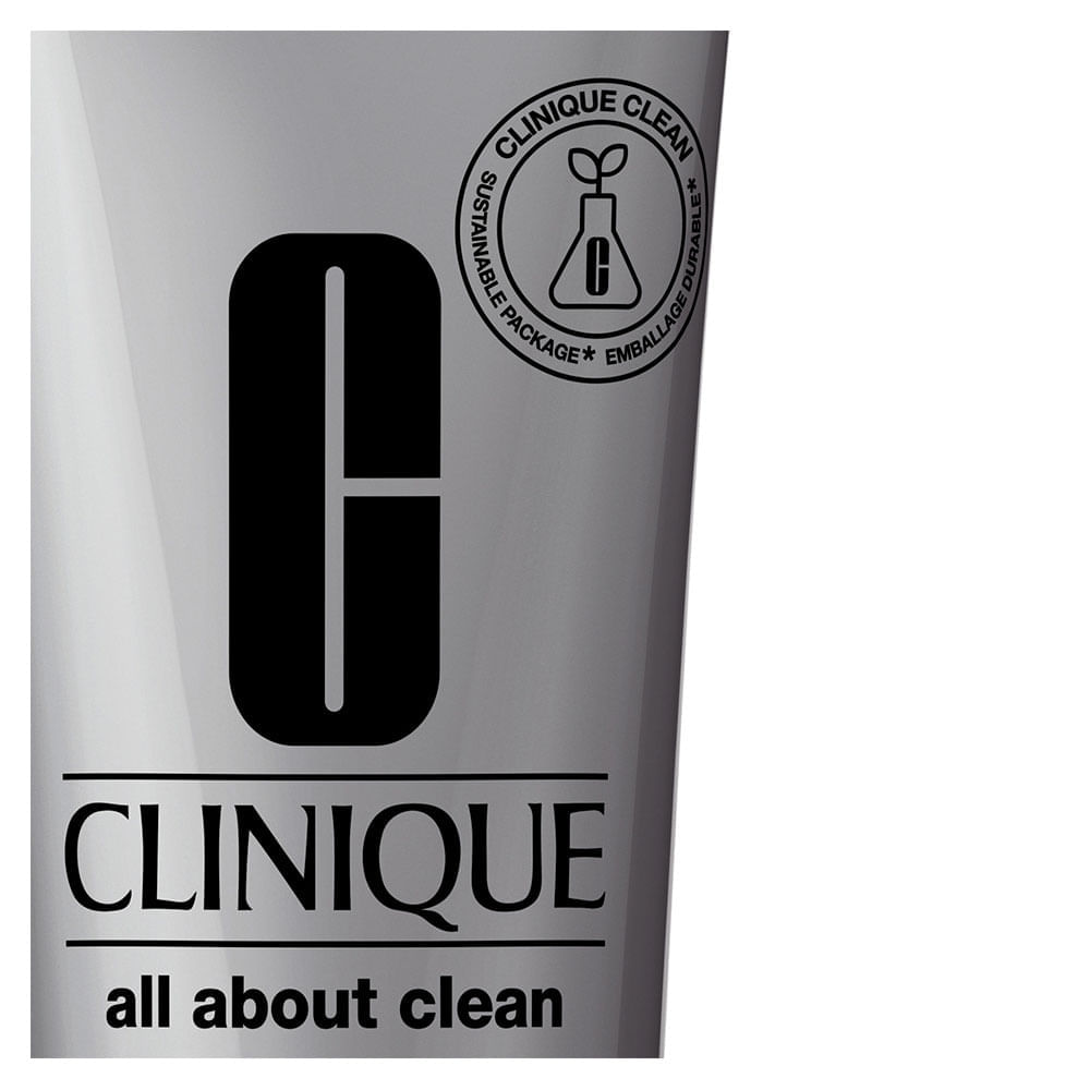 Máscara Facial Clinique All About Clean Charcoal Scrub + Mask Anti-Pollution 100ml
