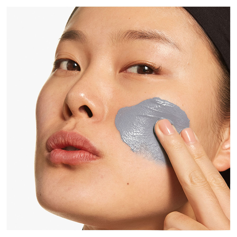 Máscara Facial Clinique All About Clean Charcoal Scrub + Mask Anti-Pollution 100ml