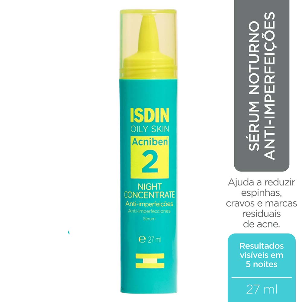 Sérum Noturno Anti Imperfeições Night Concentrate Acniben 27mL