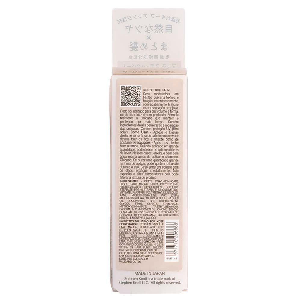 Cera Em Bastão Stephen Knoll Multi Stick Balm 20g