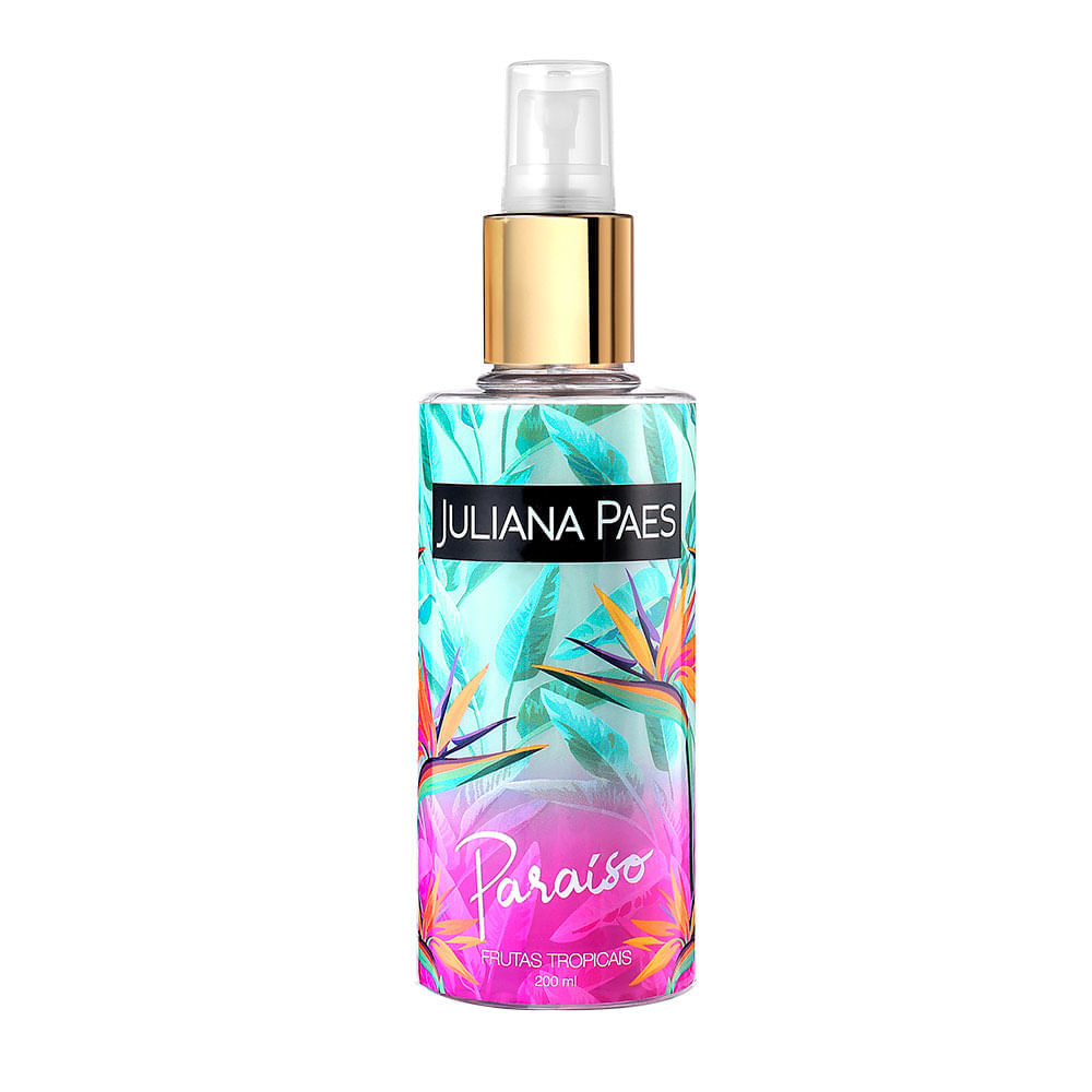 Body Splash Paraíso Juliana Paes Perfume Corporal 200ml
