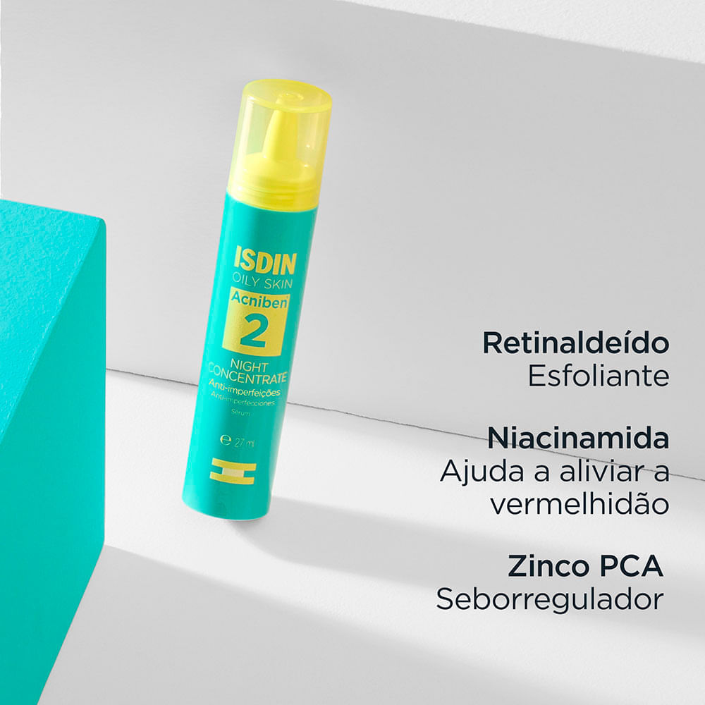 Sérum Noturno Anti Imperfeições Night Concentrate Acniben 27mL