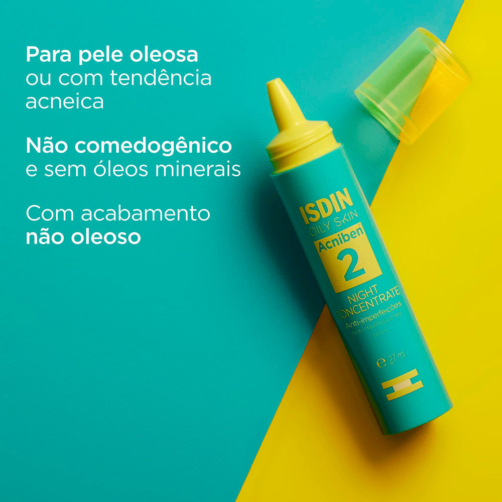 Sérum Noturno Anti Imperfeições Night Concentrate Acniben 27mL