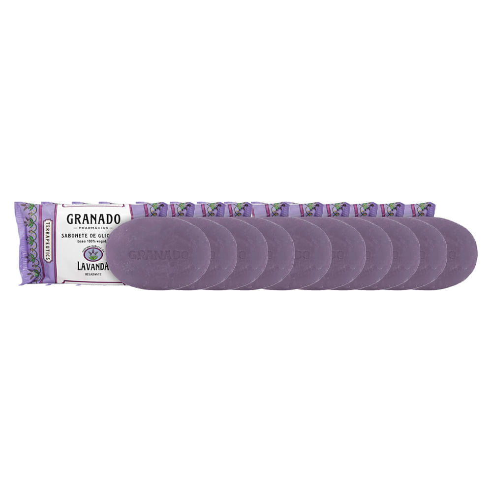 Granado Lavanda  Kit – 10 Sabonetes em Barra Kit