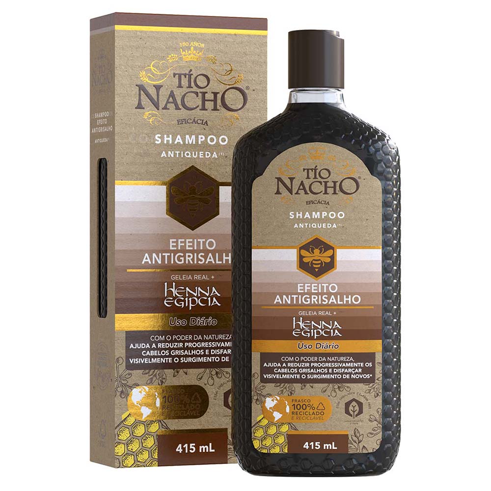 Tio Nacho Antigrisalho Shampoo 415ml