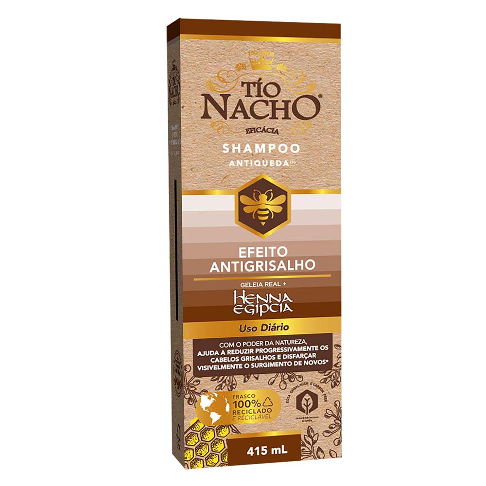 Tio Nacho Antigrisalho Shampoo 415ml