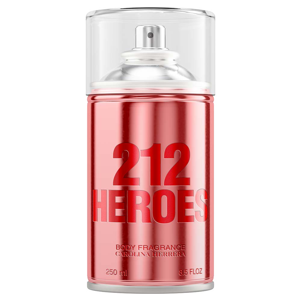 Carolina Herrera 212 Heroes - Perfume Feminino - Body Spray 250ml