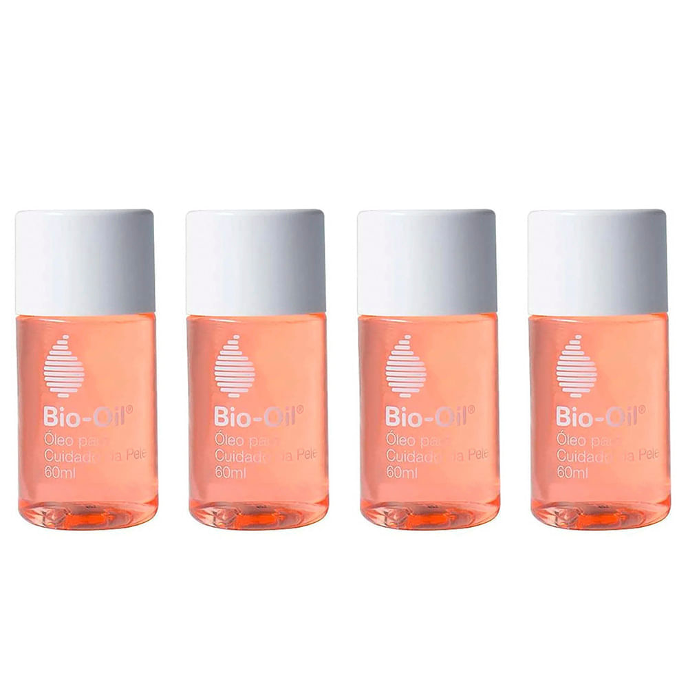 Bio-oil Kit Com 4 Óleos Corporais Antiestrias Kit