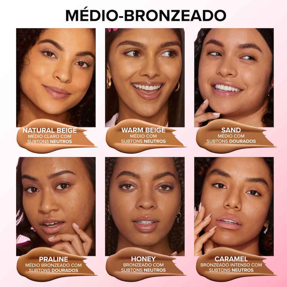 Base Líquida Too Faced Soft Matte - Born This Way Praline