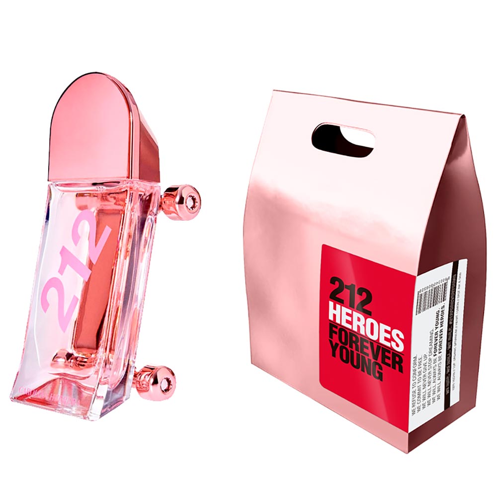 Carolina Herrera 212 Heroes For Her Kit – Perfume Feminino + Sacola Kit