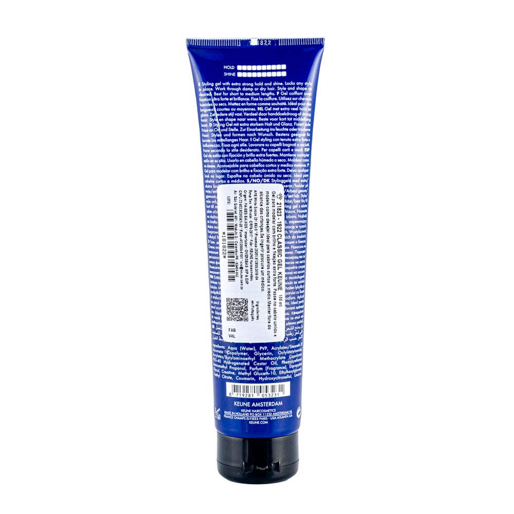 Keune 1922 Classic - Gel Modelador 150ml