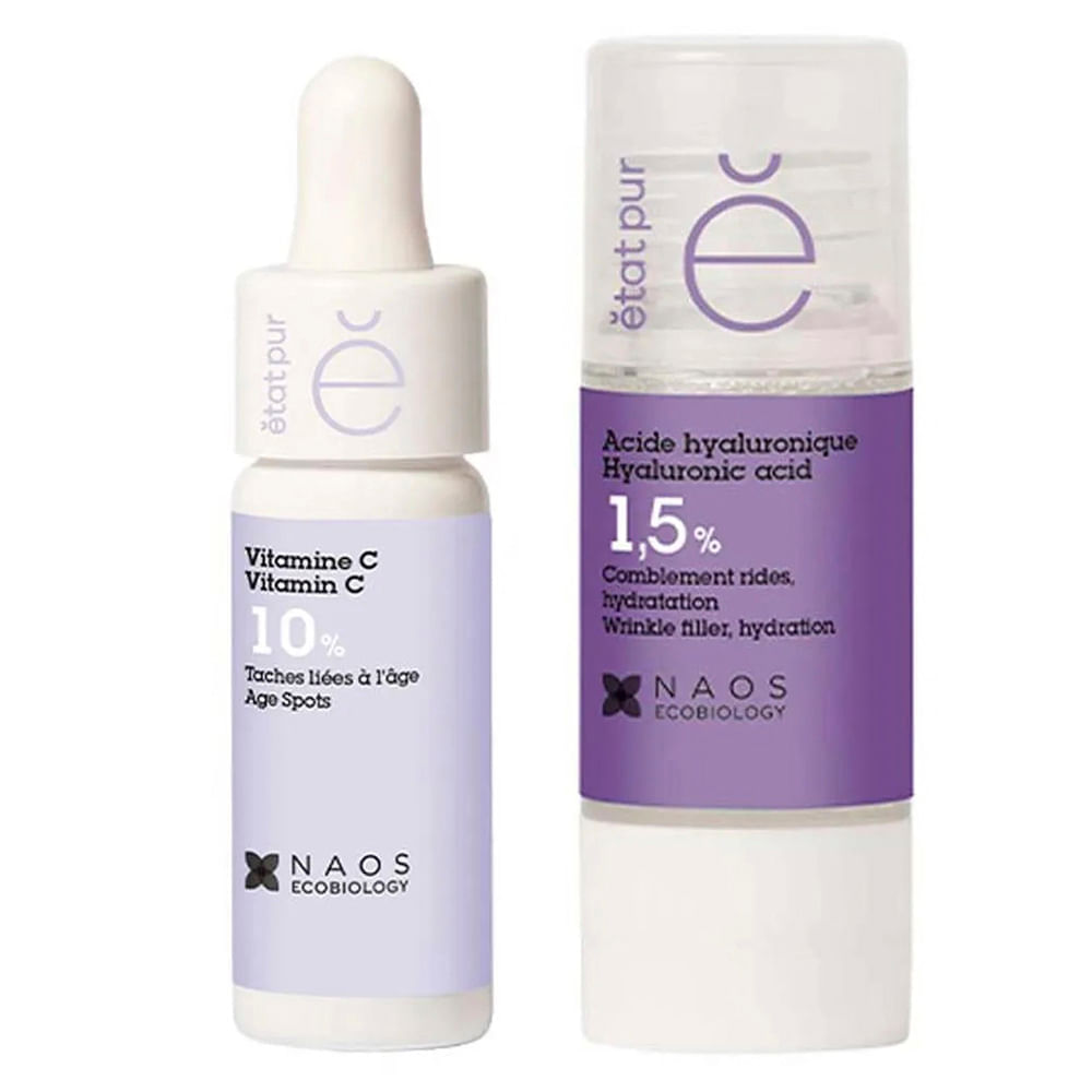 Etat Pur Kit - Preenchedor Facial + Sérum Facial Vitamina C Kit