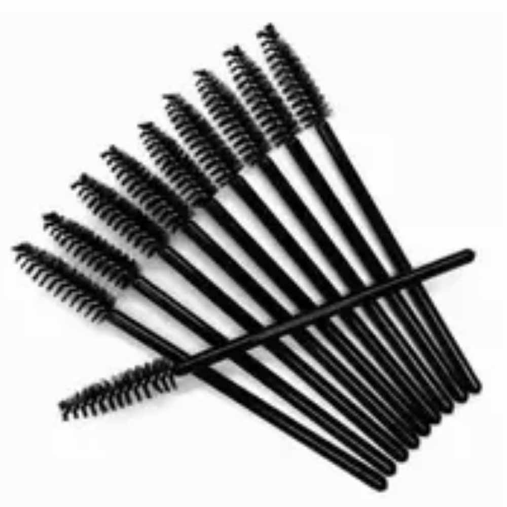 Macrilan Kit com 12 Pincéis para Cílios e Sobrancelhas Kit