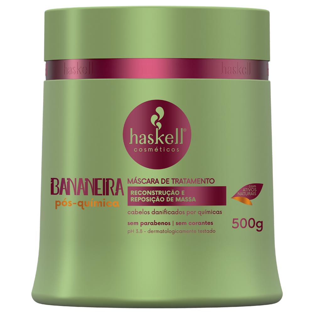 Máscara Hidratante Pós Química Haskell - Bananeira 500g