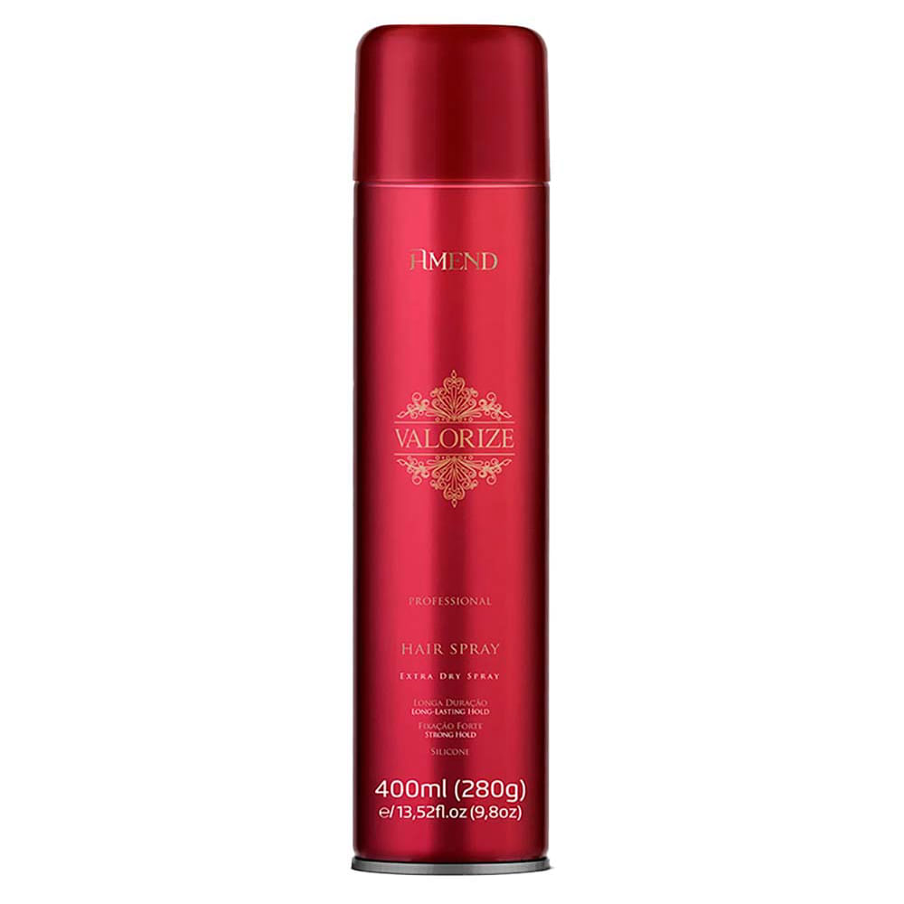 Amend Hair Spray Forte Valorize Spray De Fixação 400ml