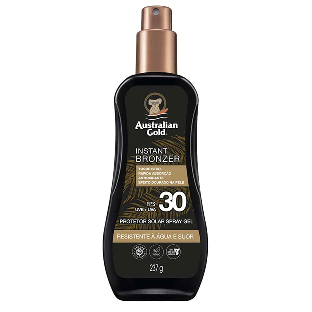 Australian Gold Instant Bronzer Kit Com 2 Protetores FPS 30 Kit