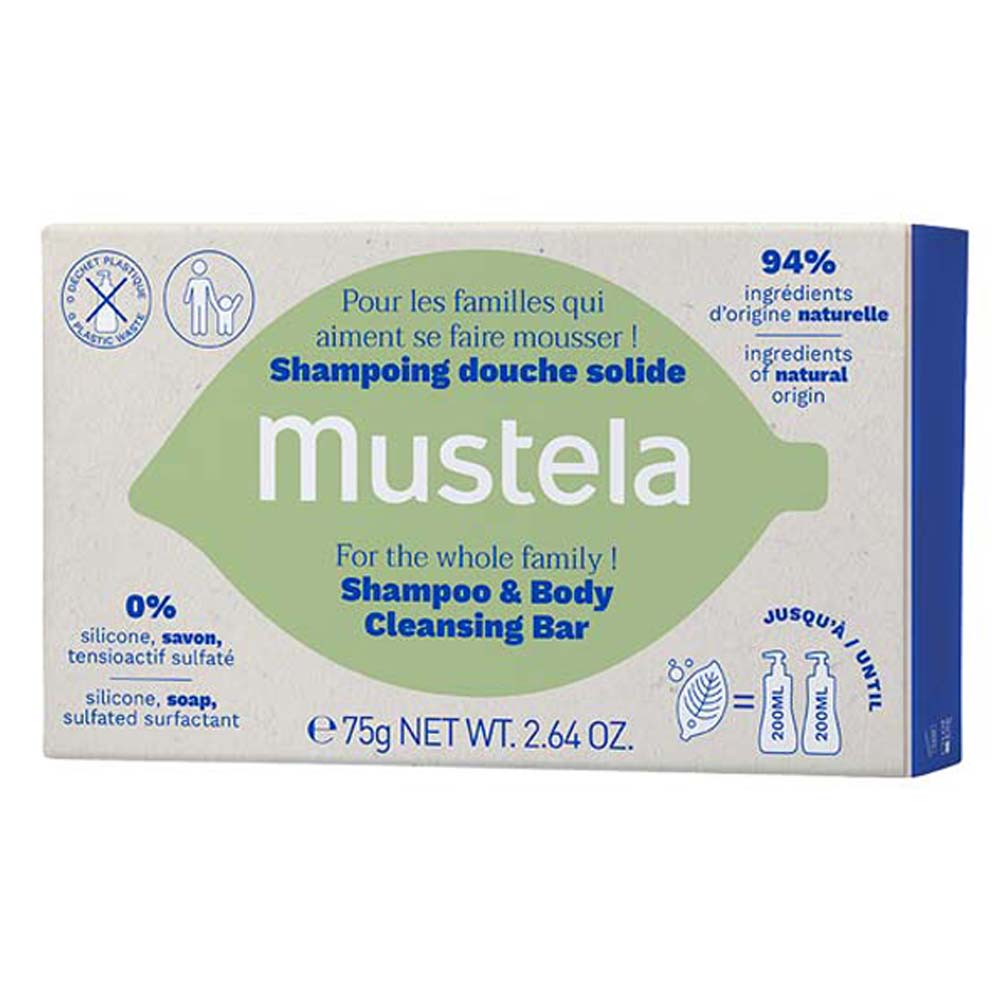 Mustela Shampoo Sólido 75g