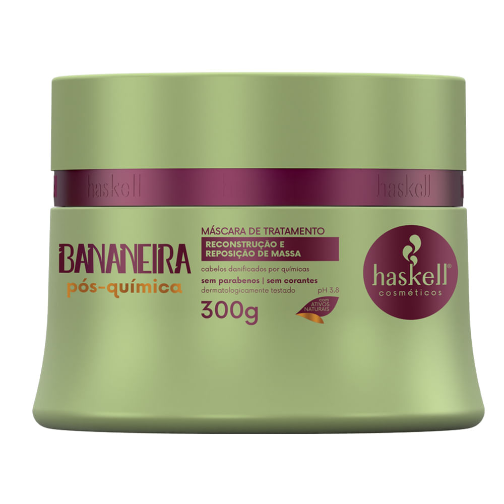 Máscara Hidratante Pós Química Haskell - Bananeira 300g