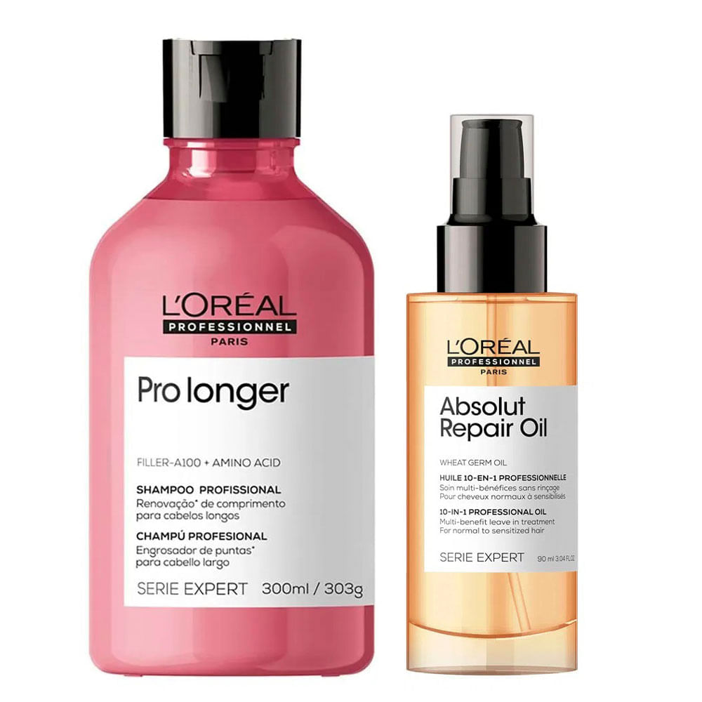 L’oreal Professionnel Kit – Shampoo + Óleo Capilar Kit