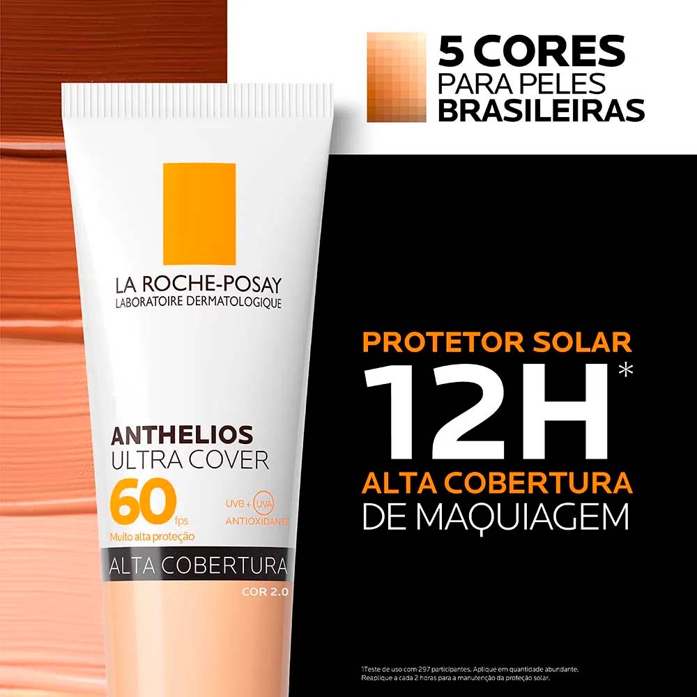 La Roche-Posay Anthelios Ultra Cover Kit com 2 Unidades – Protetor Solar Facial Com Cor FPS60 2.0 – 30g Kit