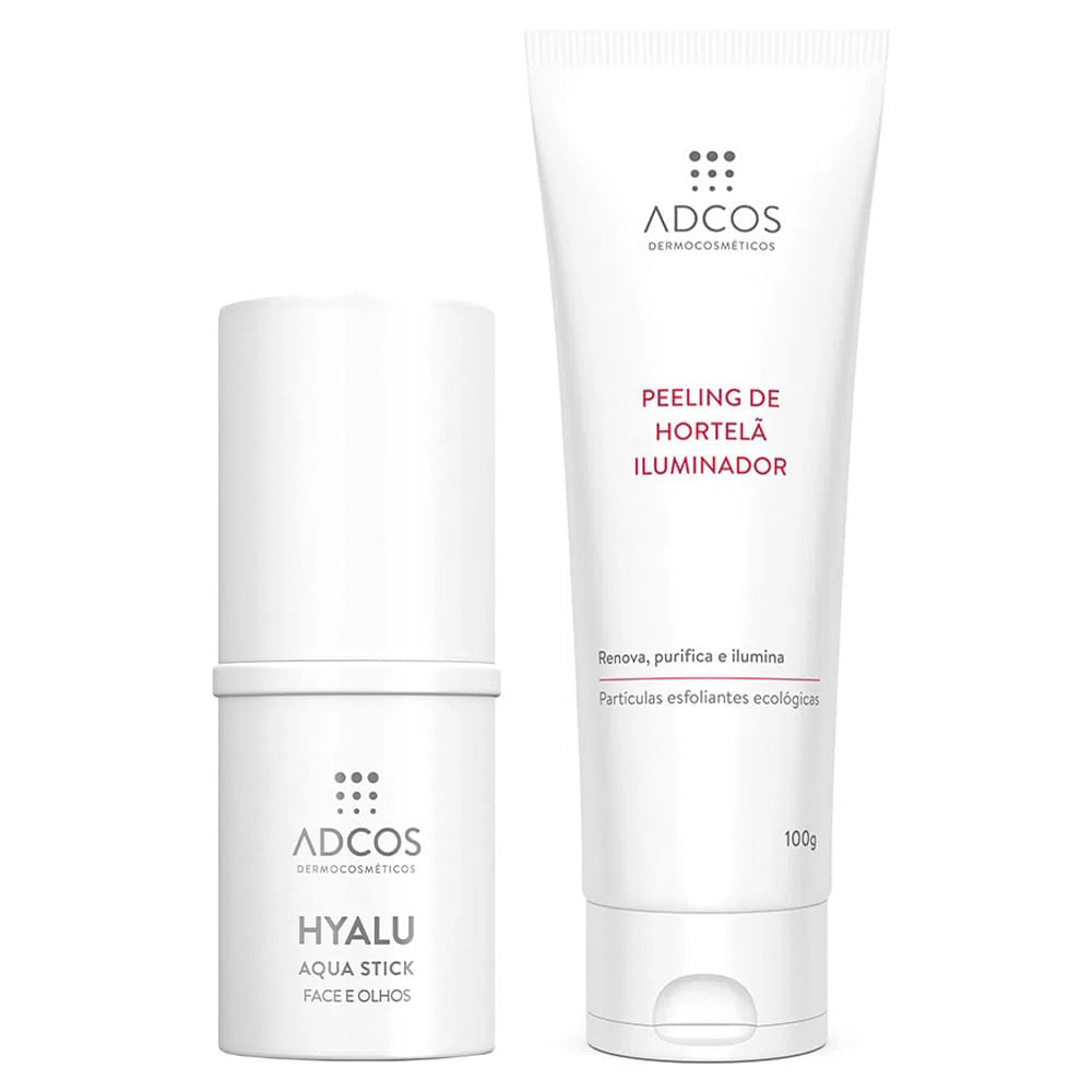 Adcos Dermocosméticos Kit - Esfoliante Facial + Rejuvenescedor Facial Kit
