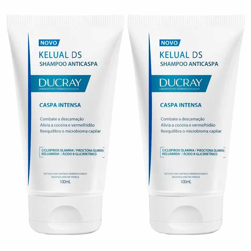 Ducray Kelual Ds Shampoo Anticaspa Kit Com 2 Unidades Kit