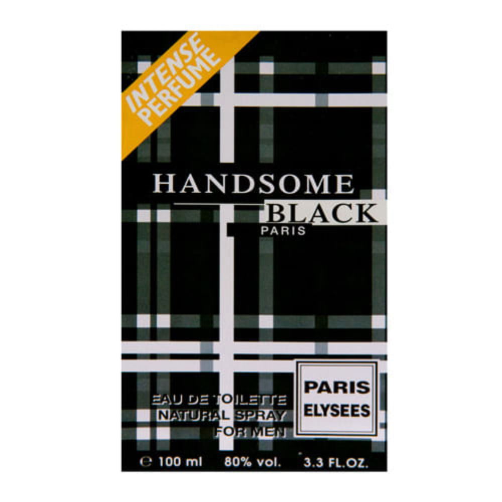 Handsome Black Paris Elysees - Perfume Masculino - Eau de Toilette 100ml