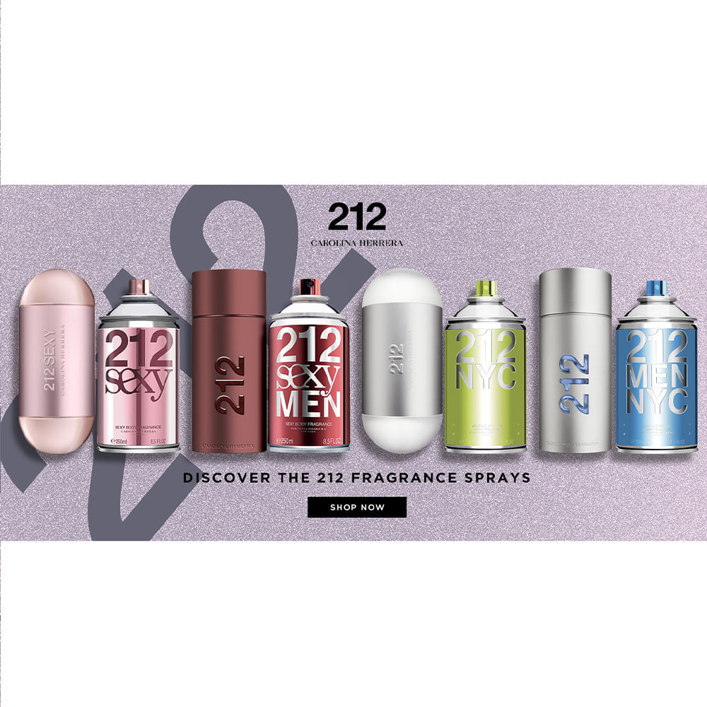 212 NYC Carolina Herrera – Body Spray Feminino 250ml