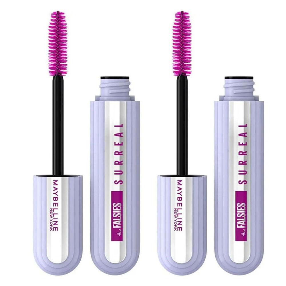 Maybelline Ny - The Falsies Surreal Máscara De Cílios Lavável Kit Com 2 Unidades Kit