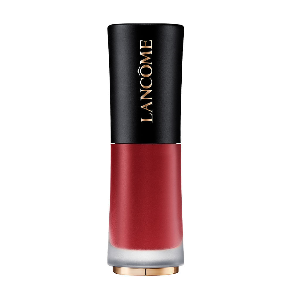 Batom Líquido Semi-Matte Lancôme L’Absolue Rouge Drama Ink 888