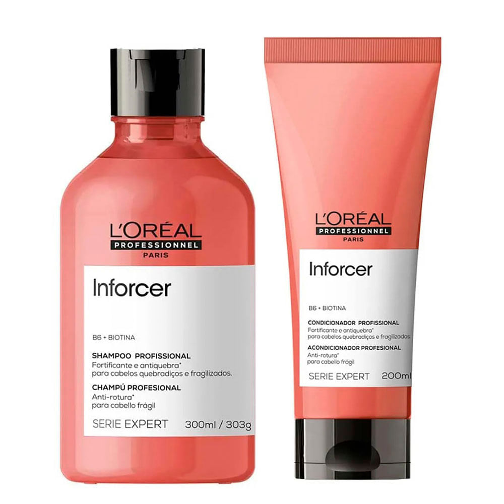 L’oréal Professionnel Inforcer Kit – Shampoo + Condicionador Kit