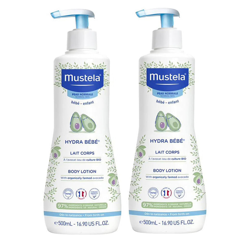 Hidratante Mustela Hydra Bebê 500ml – Kit 2 Unidades Kit